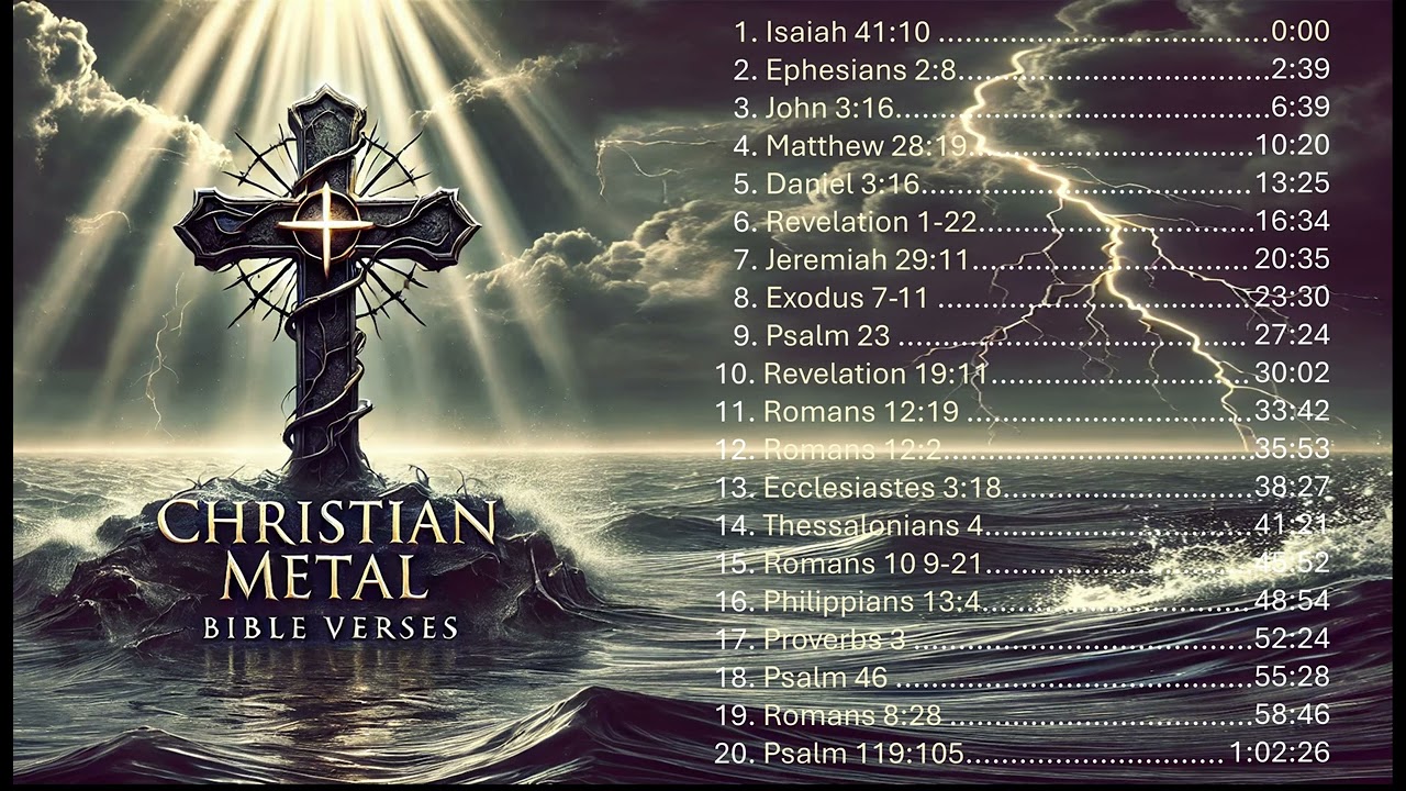 CHRISTIAN METAL: BIBLE VERSES