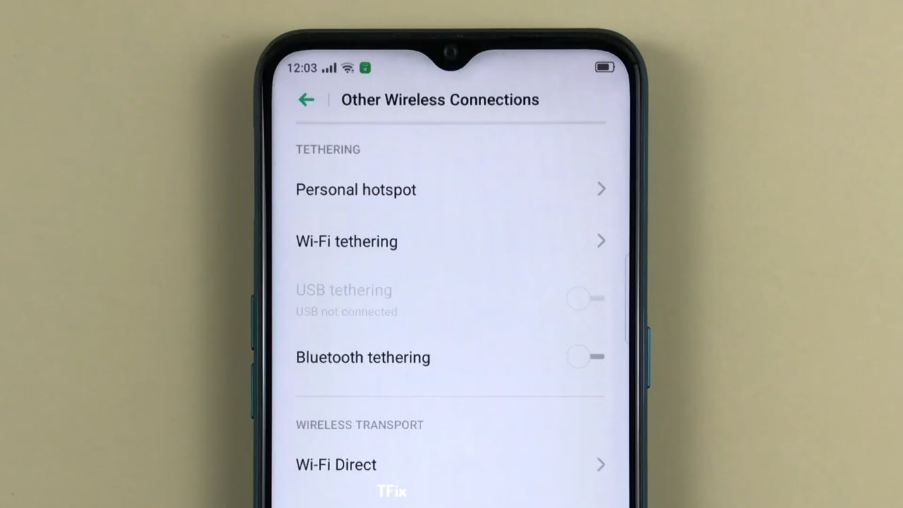 How to share Wifi connection on OPPO A31 Android 9