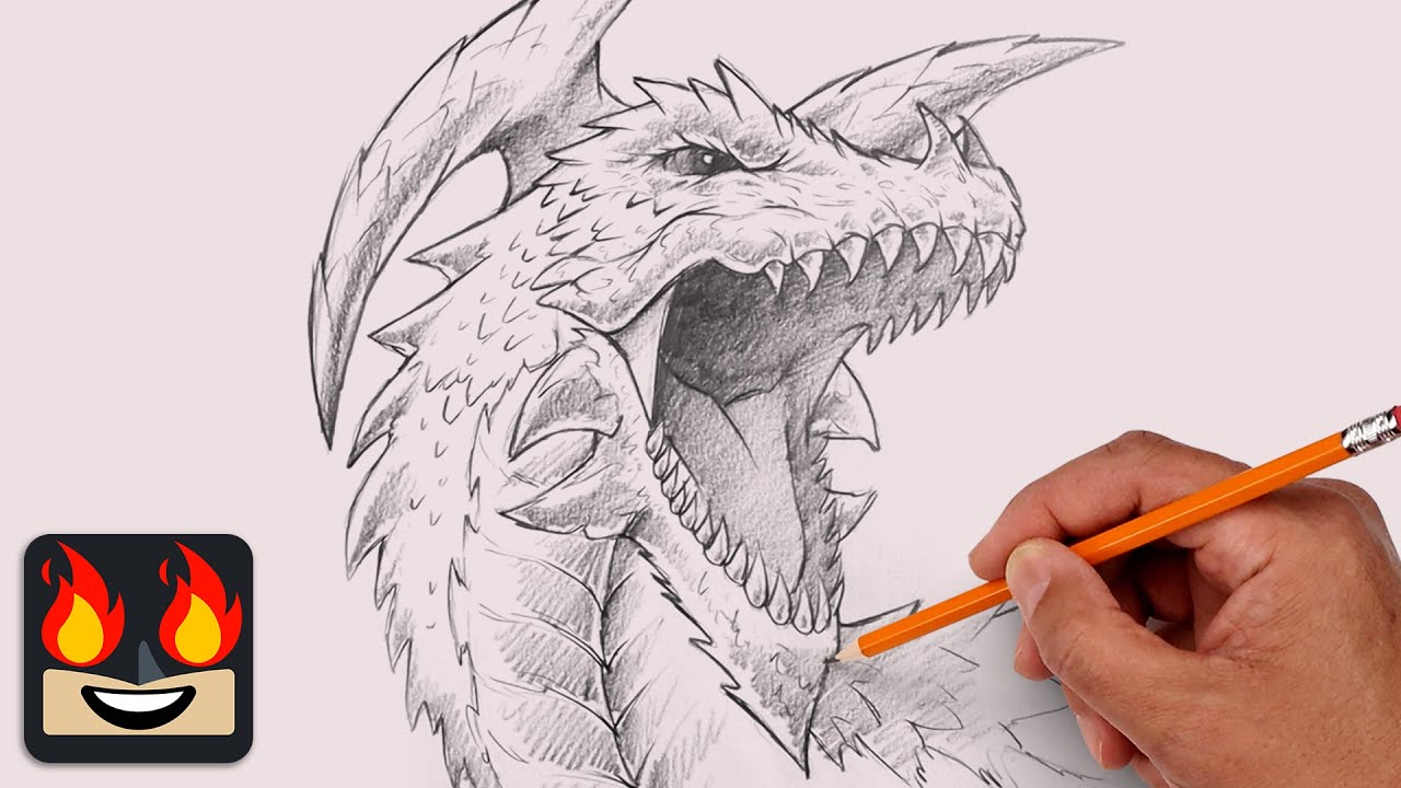 How To Draw a Dragon | Sketch Tutorial