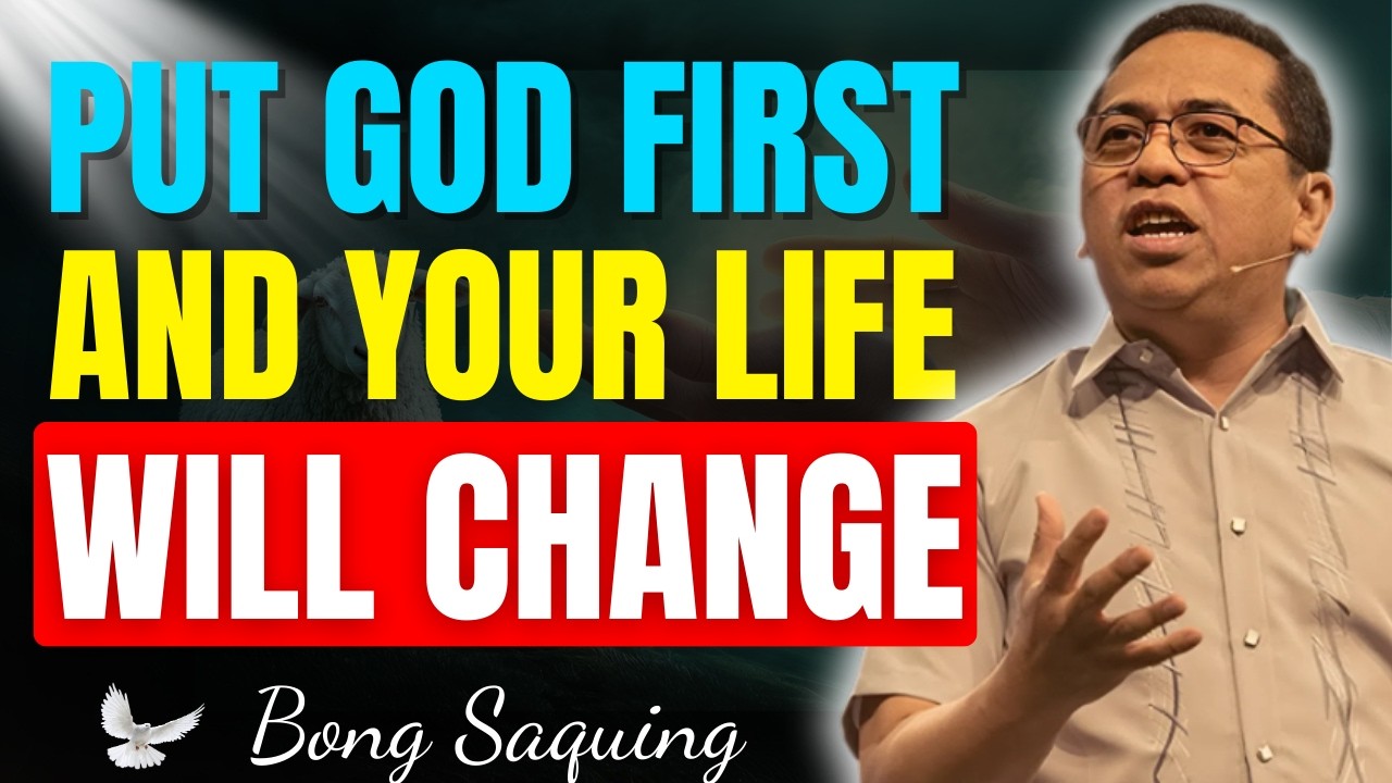 FIRST THINGS FIRST: When You Feel Discouraged, Fix Your Eyes on God | Bong Saquing