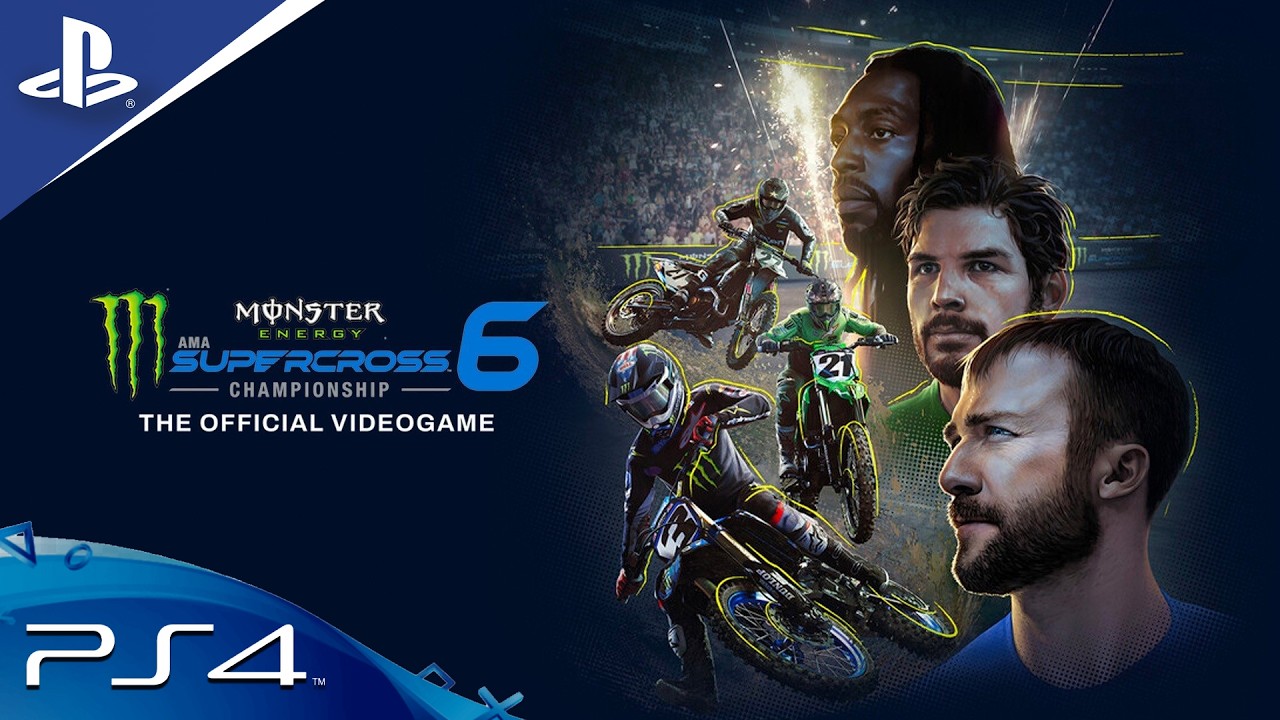 Monster Energy Supercross - The Official Videogame 6 PS4 Gameplay