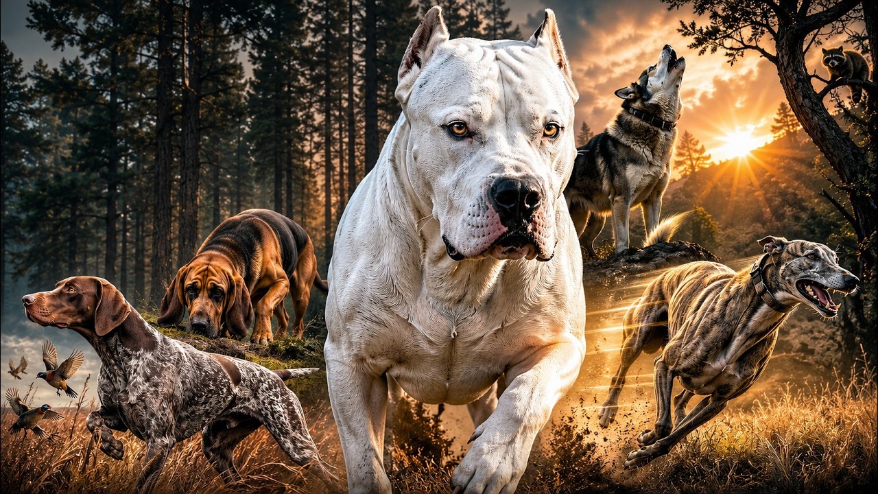 8 ТИПОВ ОХОТНИЧЬИХ СОБАК 🐕‍🦺: Кто Кого ловит? Полный Разбор