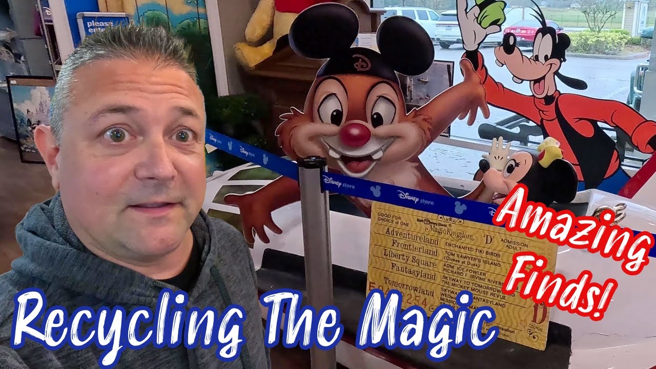 Recycling The Magic Disney Collectibles New Location! Tour With Info And Opinions!