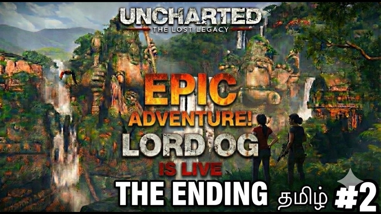 UNCHARTED 5  THE LOST LEGACY💰PART 2 END |FACECAM|LORD OG LIVE|#pcgames #trending #LORDOG #uncharted5