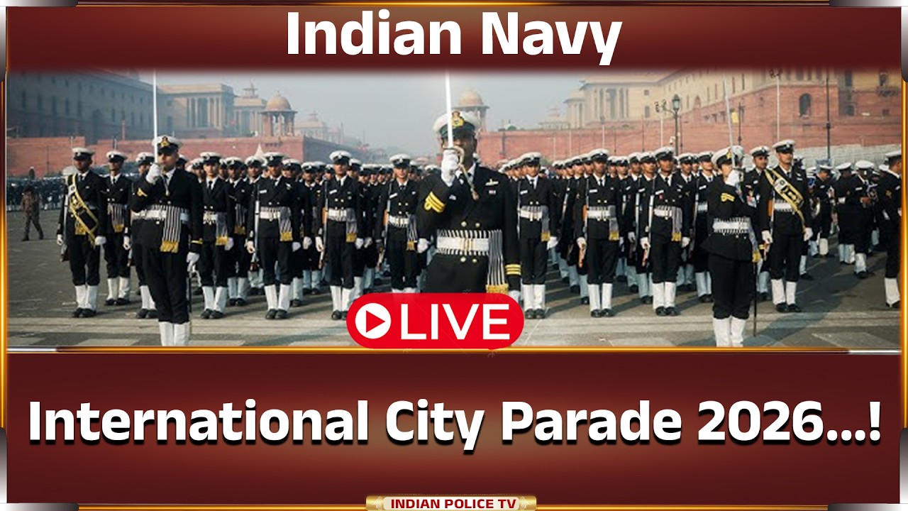 LIVE | Indian Navy | International City Parade 2026...!