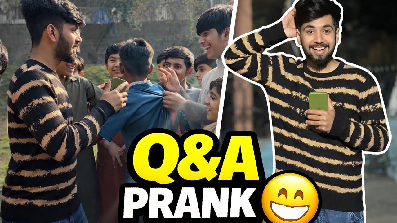 Q&A Prank 🤣My First Prank 😁