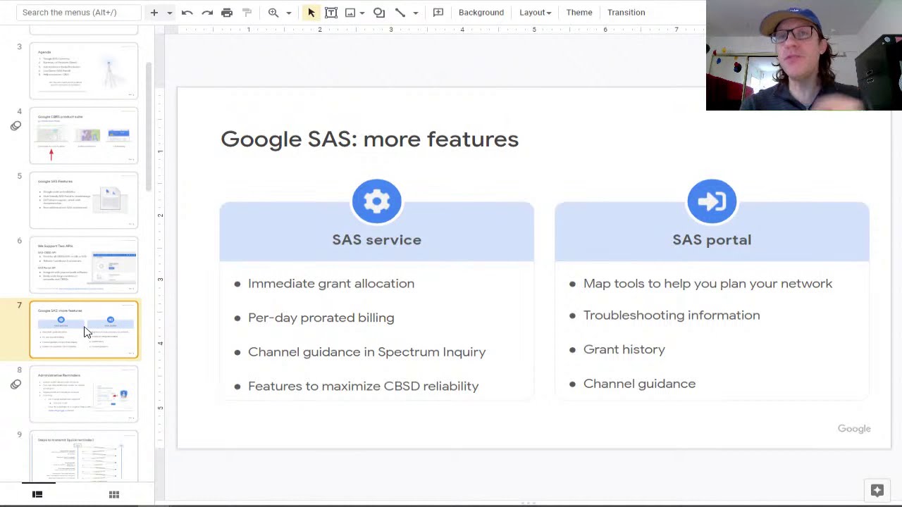 SAS Portal, Coex, DPA mapping and more - Google SAS Features Webinar
