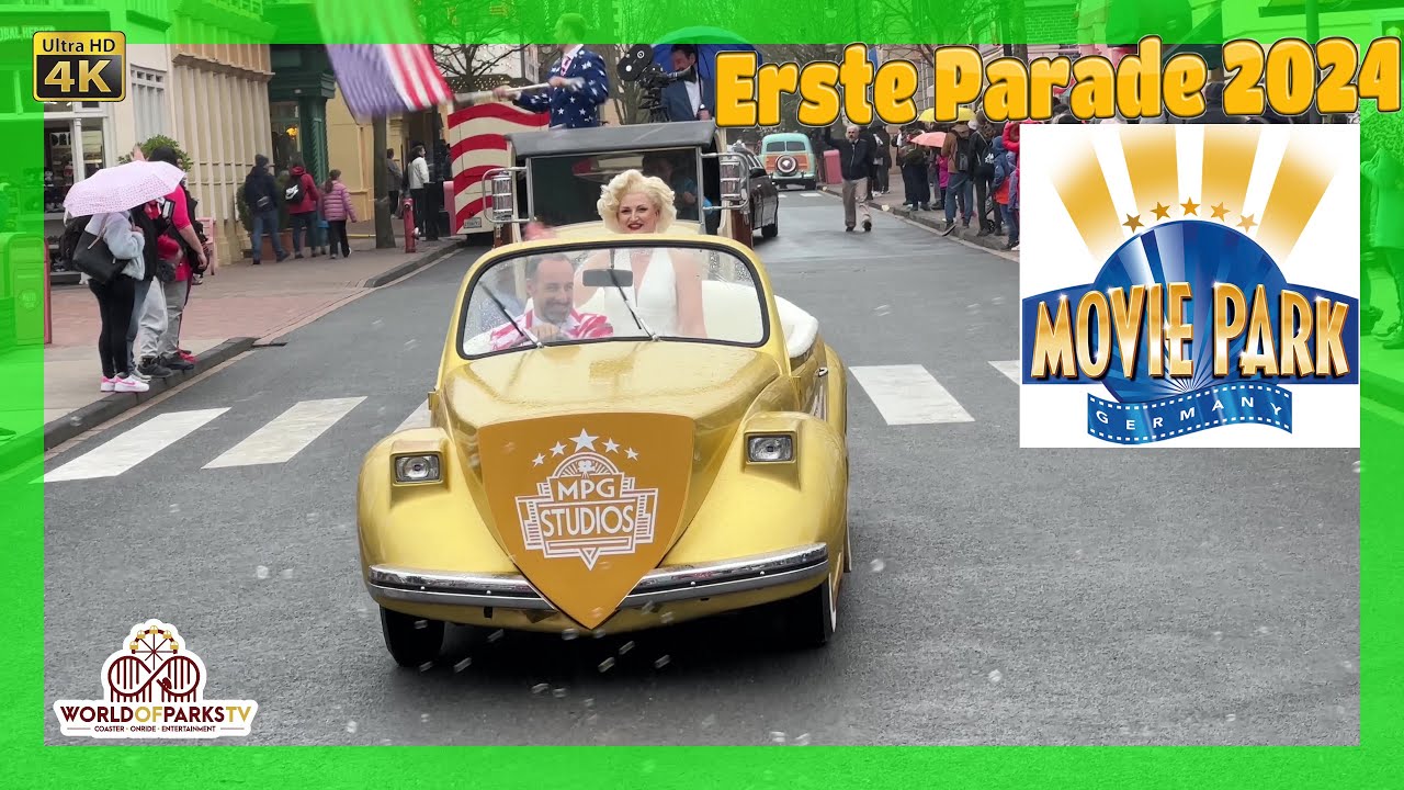 Movie Park Studios on Parade 2024 – Erste Parade - Movie Park Germany 22.03.2024 Hollywood on Parade