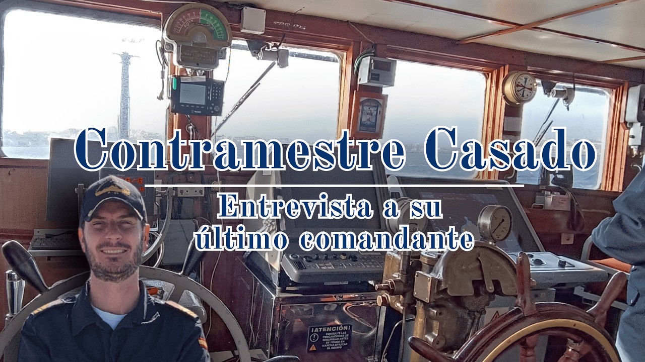 El Contramaestre Casado, Adiós al ''abuelo gris'', el buque gris más veterano de la Armada española