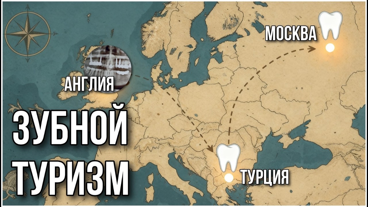 Зубной туризм. Европа - Москва. Имплантация зубов.