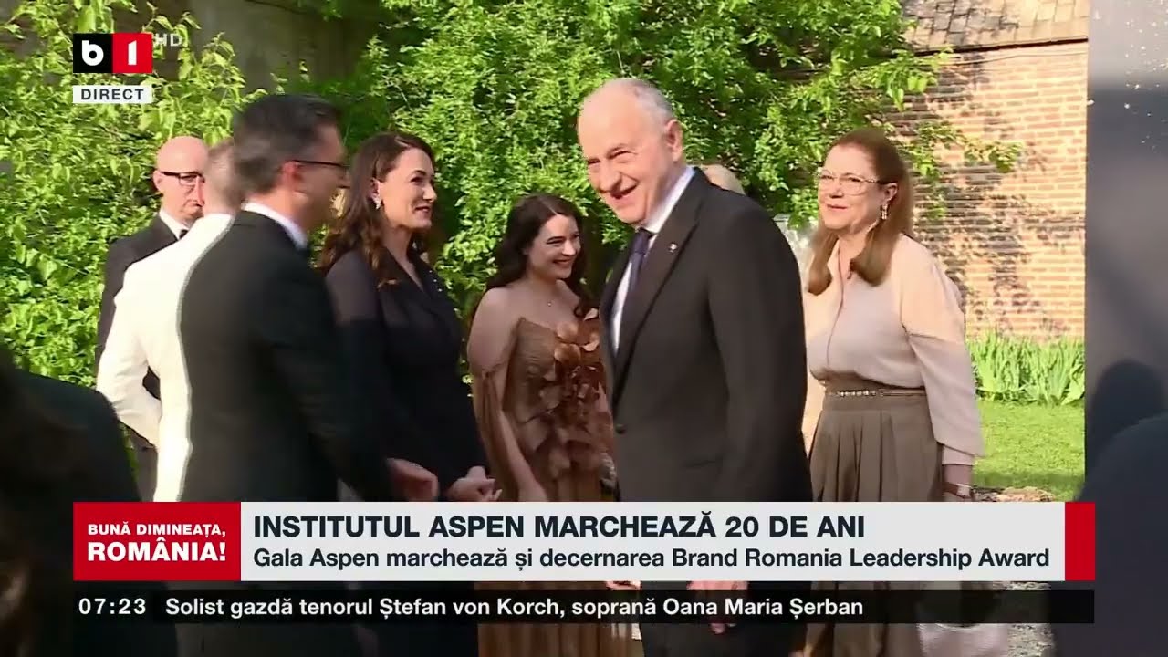INSTITUTUL ASPEN marchează 20 de ani_știri B1TV