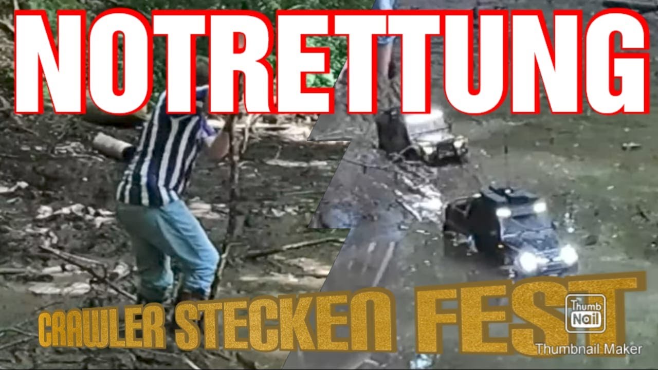 NOTRETTUNG!!!|RC Crawler Trexxas|Eine Matschige Angelegenheit
