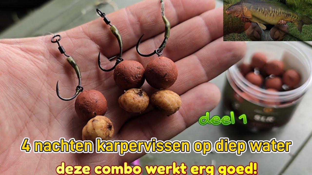 4 nachten karpervissen op diep water! Deze combo doet het erg goed! Deel 1!