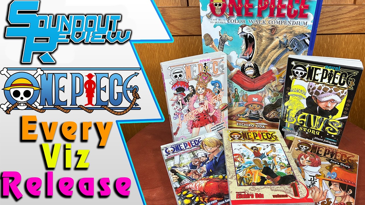 Every One Piece Viz Media Release: Manga, Box Set, Omnibus, Novel, Art Books & More! [Soundout12]