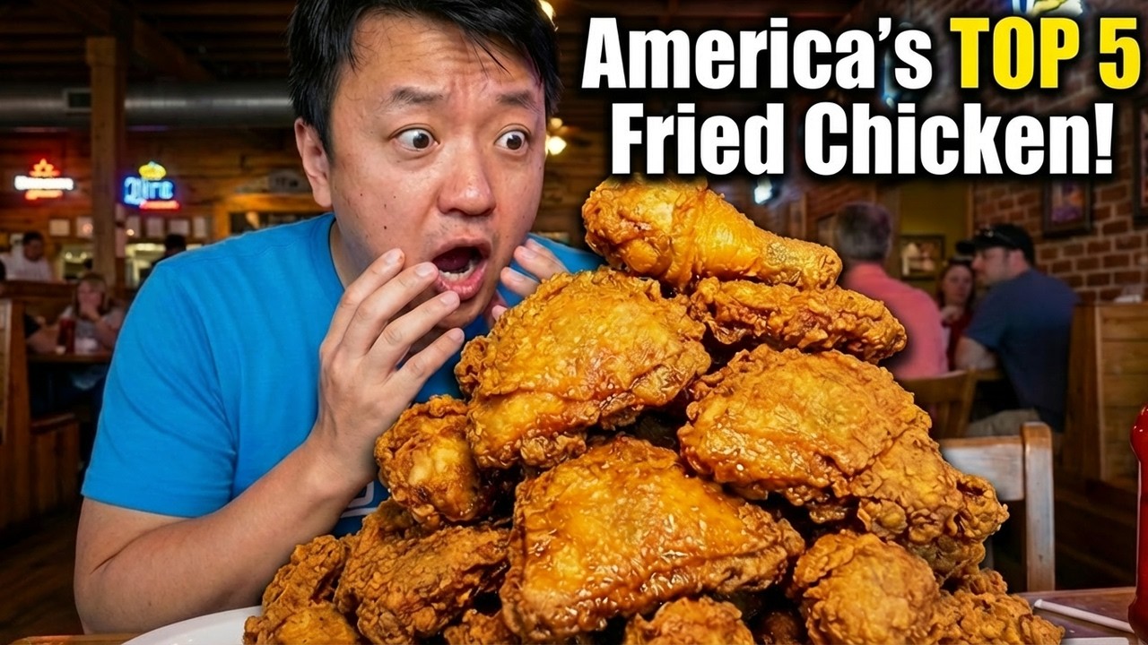 Top 5 BEST Fried Chicken in America | SPCIEST FRIED CHICKEN EVER!