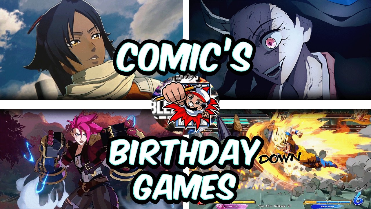 Comic's Birthday Games!!!