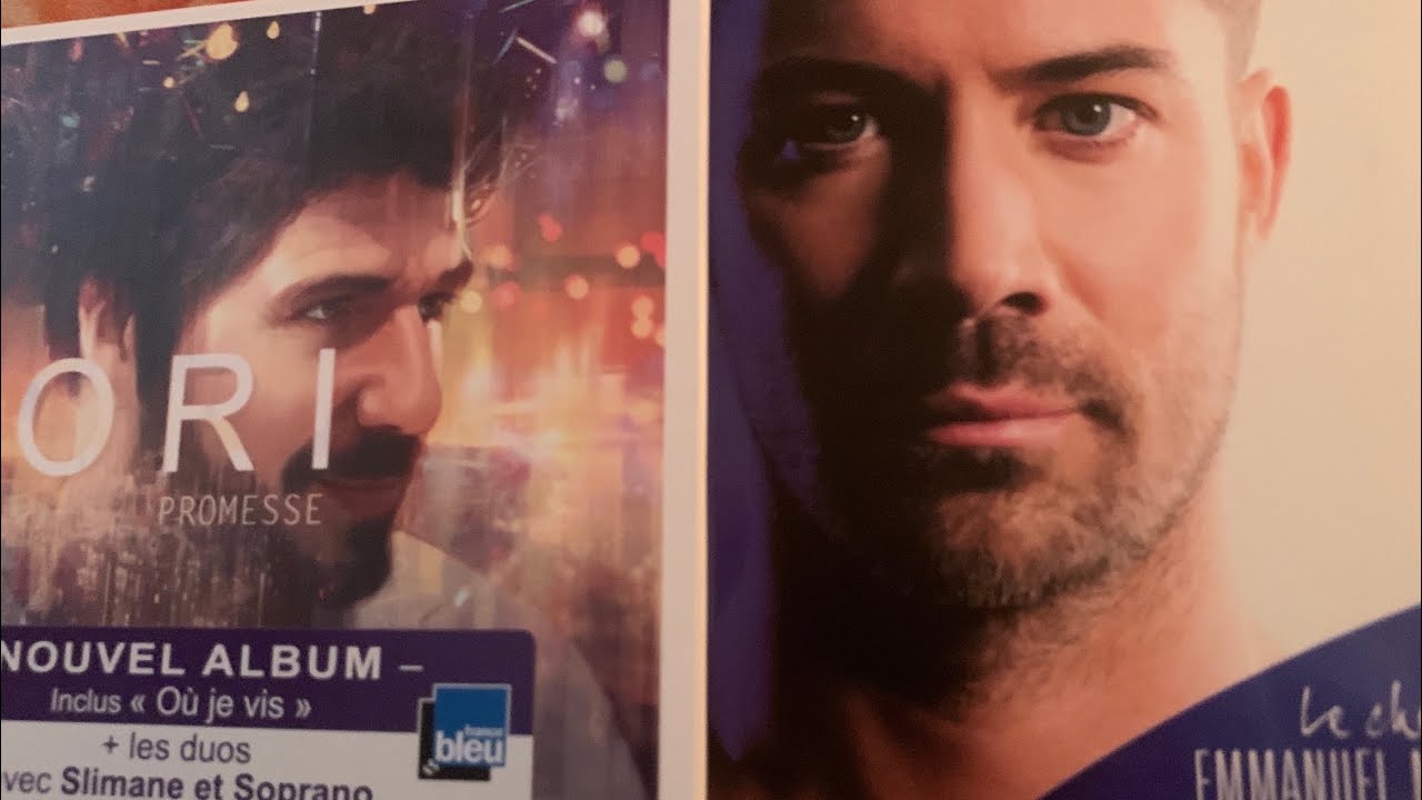 Ma collection de CD Garou,Emmanuel Moire et Patrick Fiori
