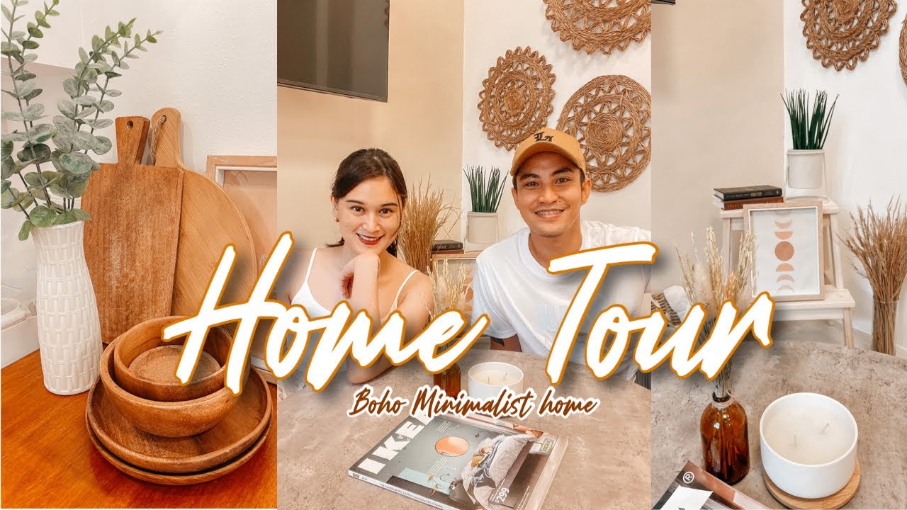 Boho & Minimalist 50sqm HOUSE TOUR & MAKEOVER | Gale and James | Philippines