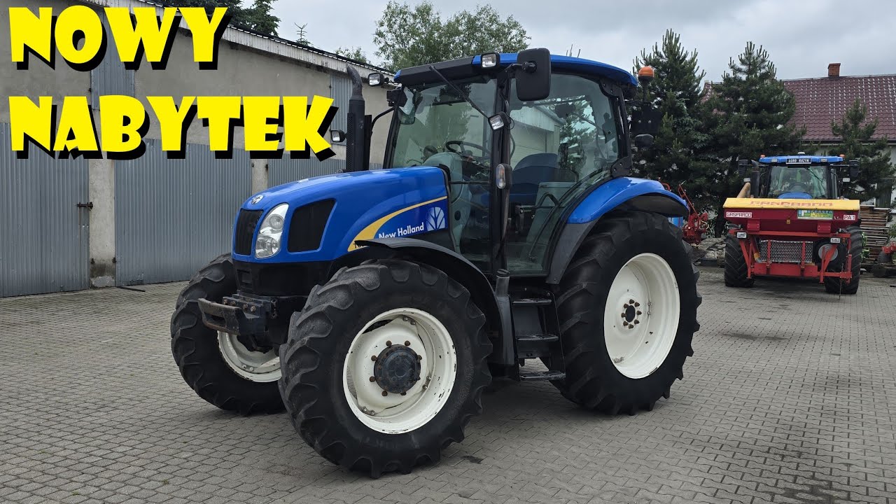 NOWY NABYTEK😃NEW HOLLAND T6020 PLUS💪Agro Dniówka #400