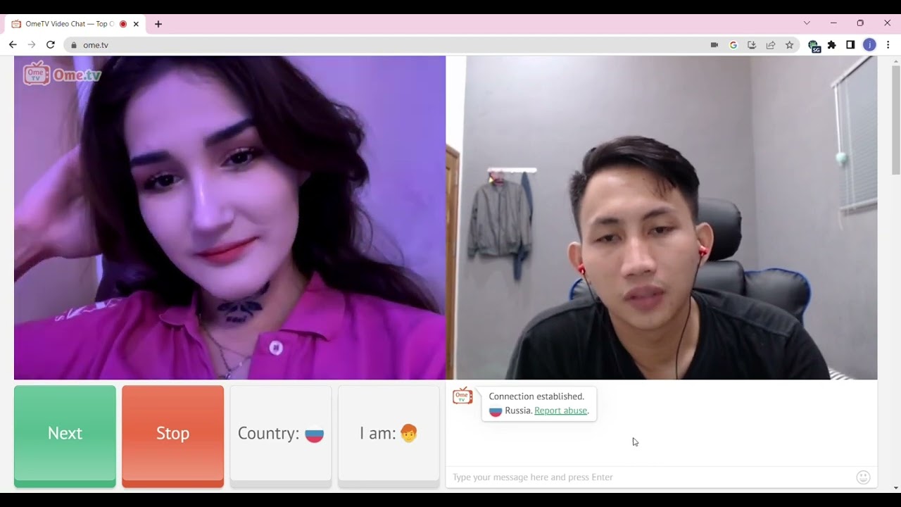 Ketemu mira cewek blasteran russia x albanzarian // ome tv internasional