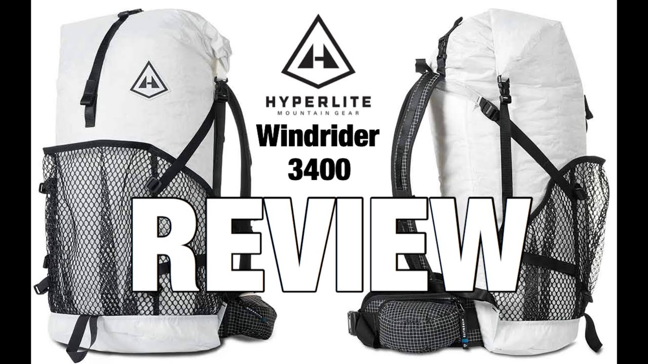 HMG Windrider 3400 review (compared to Zpacks)