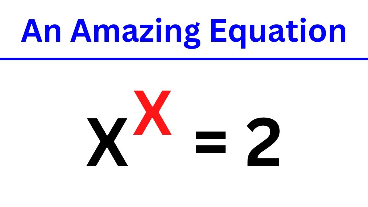 World Famous Newton's Method | Lambert W Function | 2 Methods to Solve this Amazing Equation