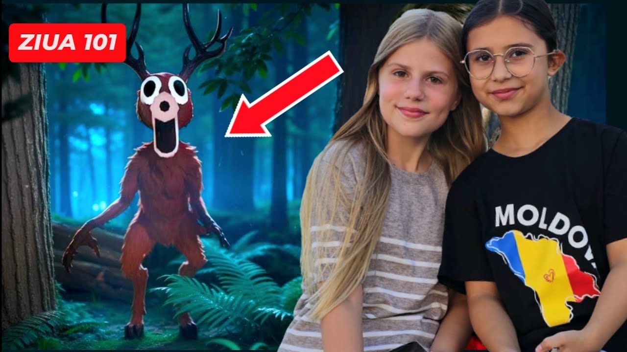 🫎SUPRAVIEȚUIM 99 de NOPȚI in PĂDUREA BÂNTUITĂ / 99 nights in the forest ROBLOX 