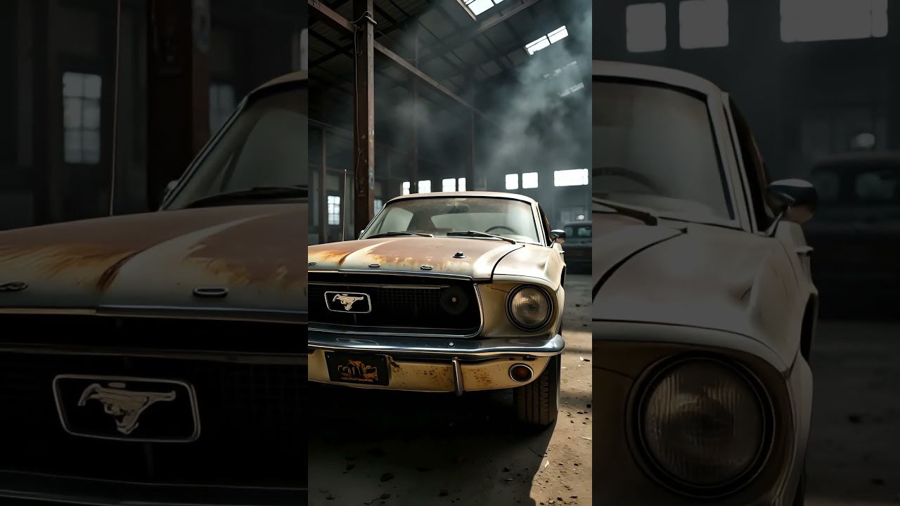 From Rust to Glory! The Legendary 1967 Ford Mustang Fastback Fully Restored 🔥#carrestoration