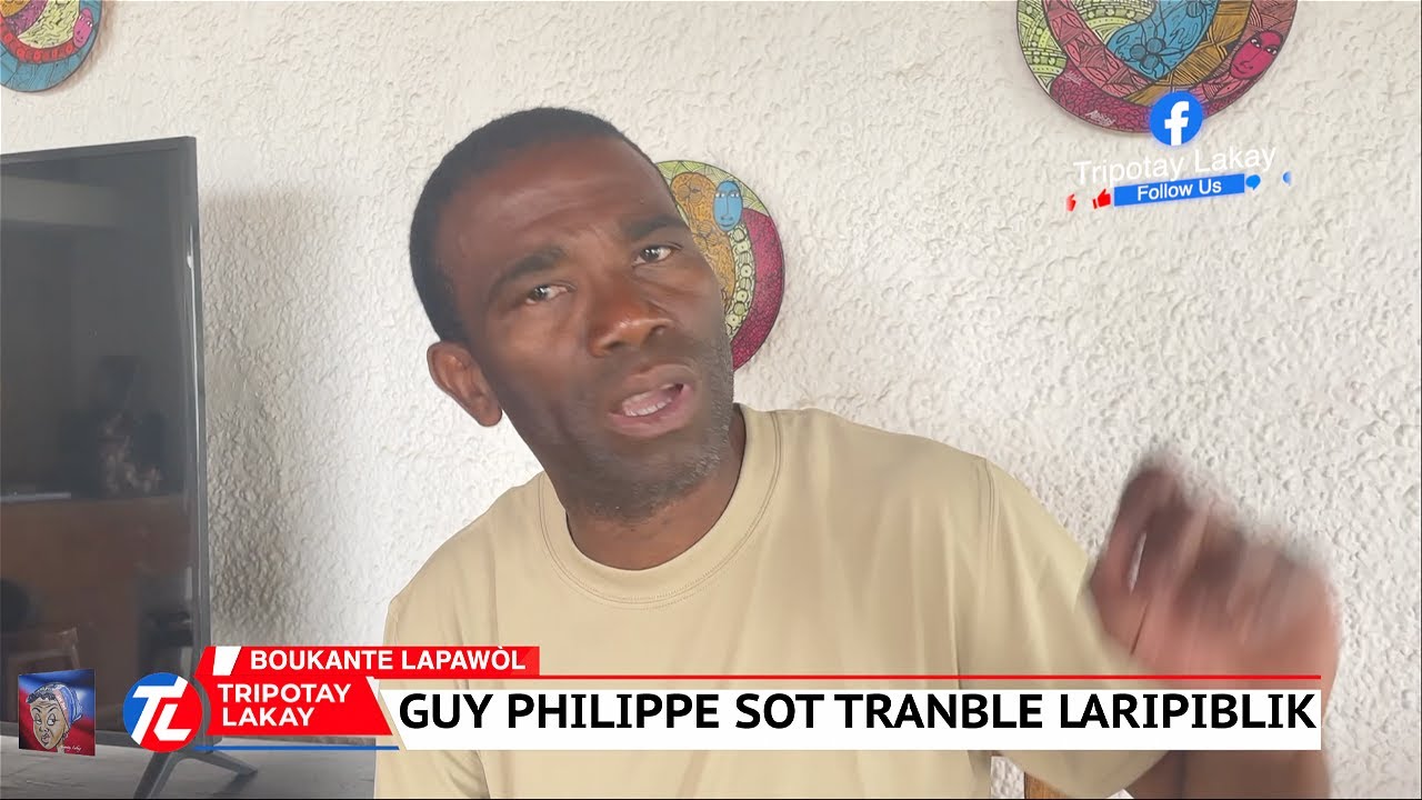 Flash! Guy Philippe fenk sot tranble Larepiblik nan emisyon Boukante Lapawòl ak denye deklarasyon sa