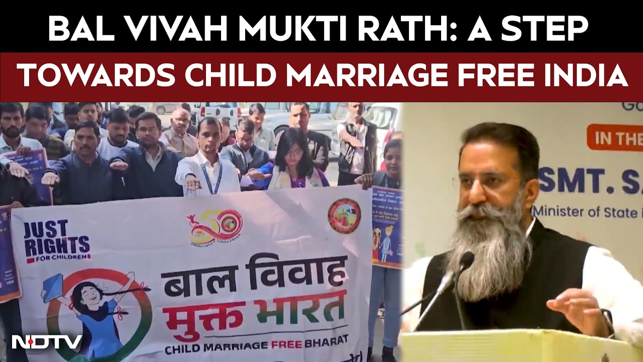 Just Rights for Children X NDTV | Bal Vivah Mukti Rath: A Step Towards Child Marriage Free India