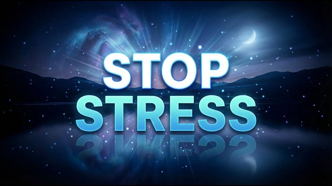 Relaxing Night Music !  528Hz Healing Sleep | Calm Anxiety & Stress ( LIVE)