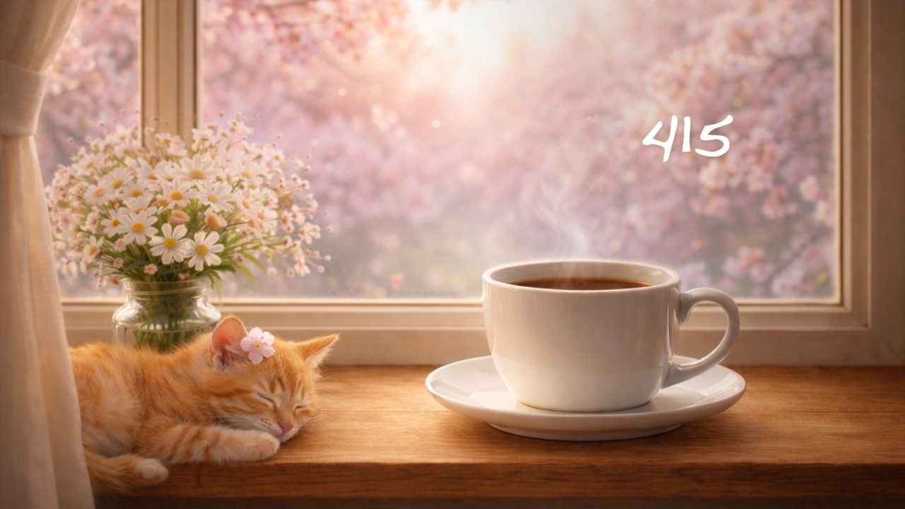 🕖 Gentle Piano to Be With You in This Moment | 415
