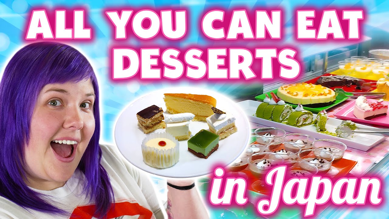 All you can eat DESSERT buffet in Japan! Sweets Paradise buffet full review in Tokyo