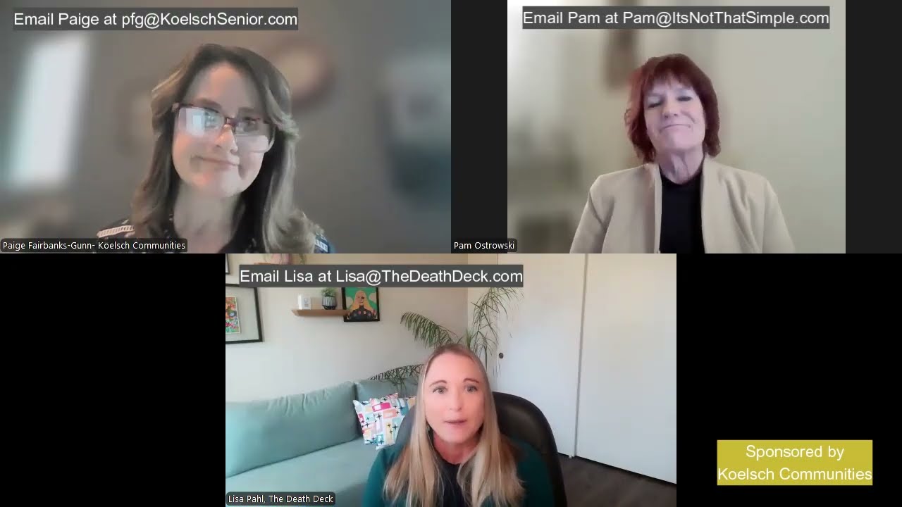 7 Dementia Care Conversation Starters Koelsch Webinar