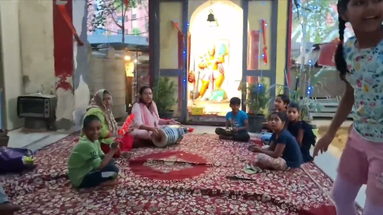 ||मंगलवार कीर्तन की झलकियां ||हनुमान मंदिर 