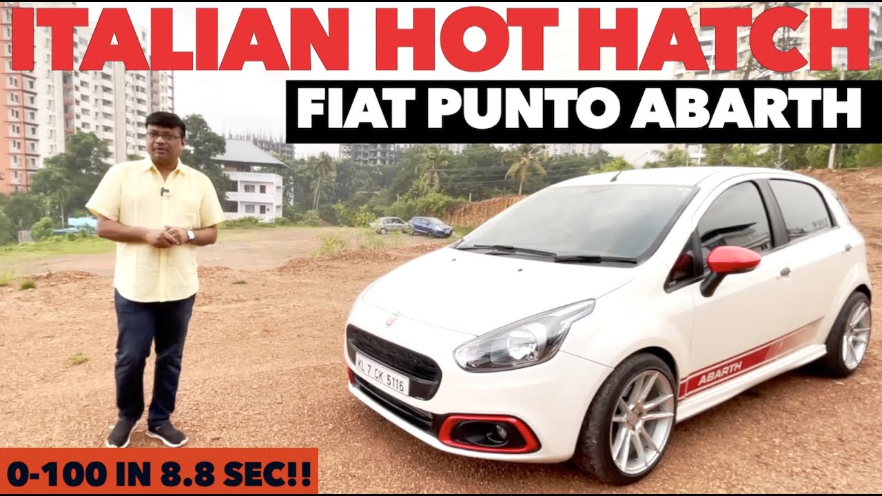 Fiat Punto Abarth ,the Hot Hatch back | 1.4 L,143 Bhp Turbo Petrol | Review by Baiju N Nair