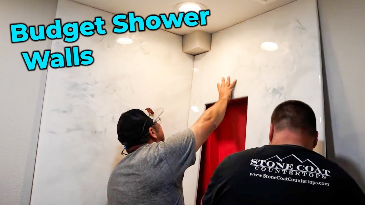 Epoxy Shower Walls Installation Tips & Tricks