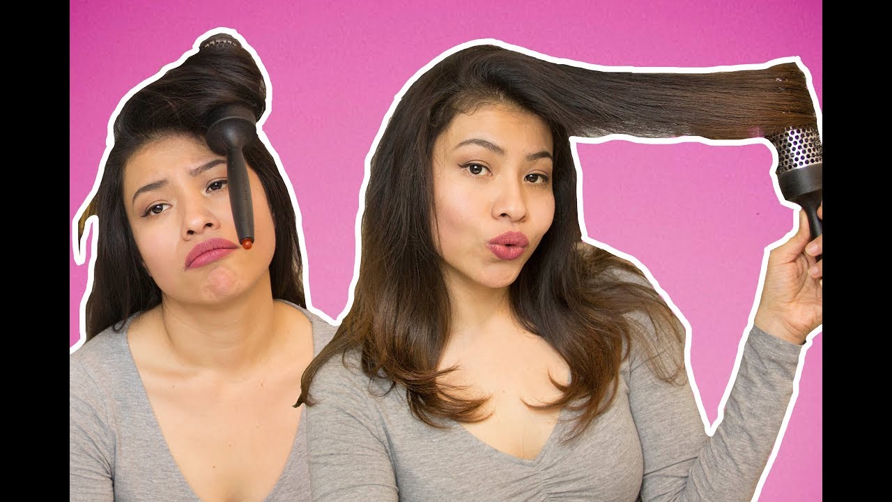 Cómo utilizar el CEPILLO REDONDO sin que se enrede el CABELLO - Paso a paso - Vania Lezama