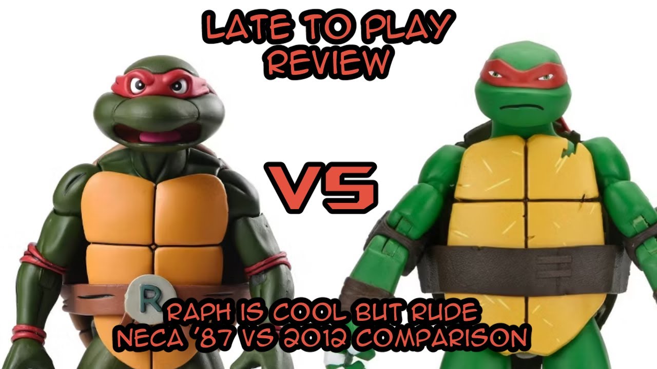Filling the Shelves - NECA '87 vs 2012 Rapheal