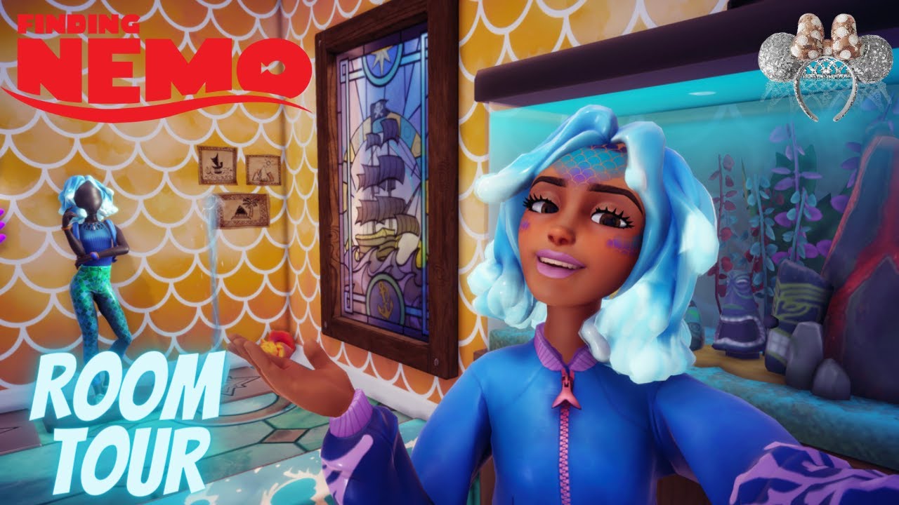 Finding Nemo Room Tour ✨ Disney Dreamlight Valley by Kittyarris