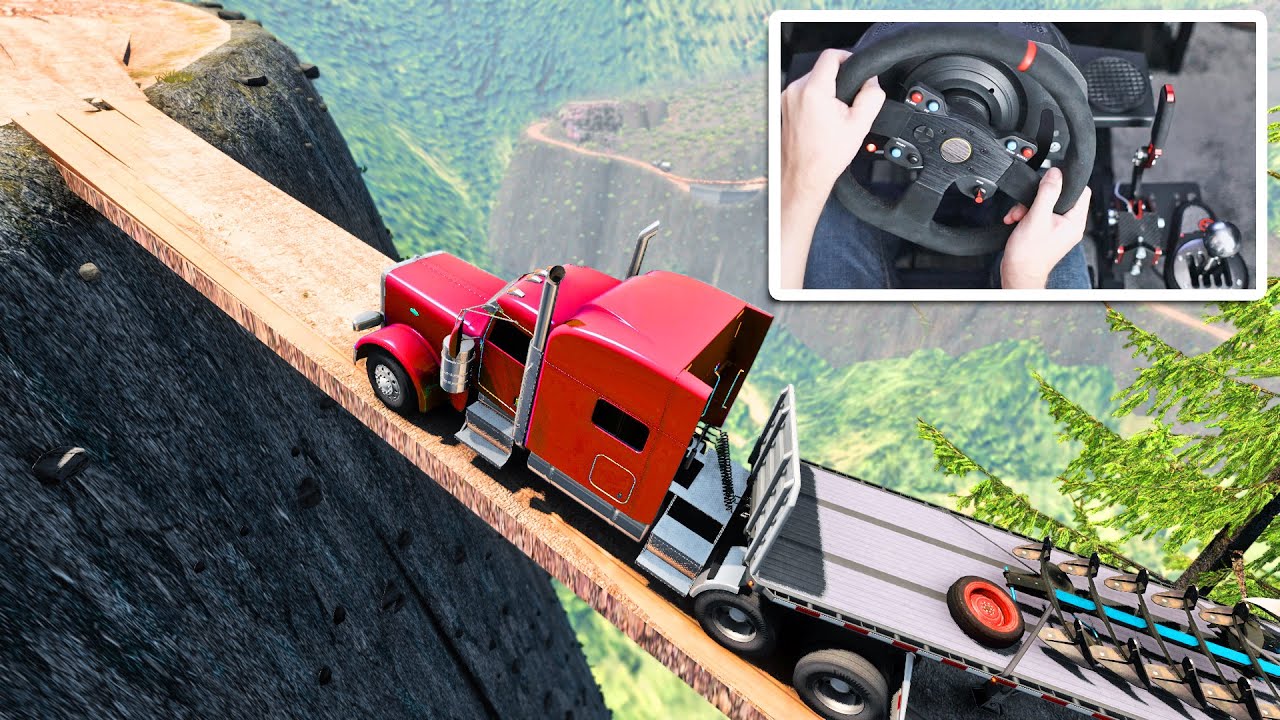 Extremely Dangerous Delivery!! - American Truck Simulator | Thrustmaster Wheel & Shifter