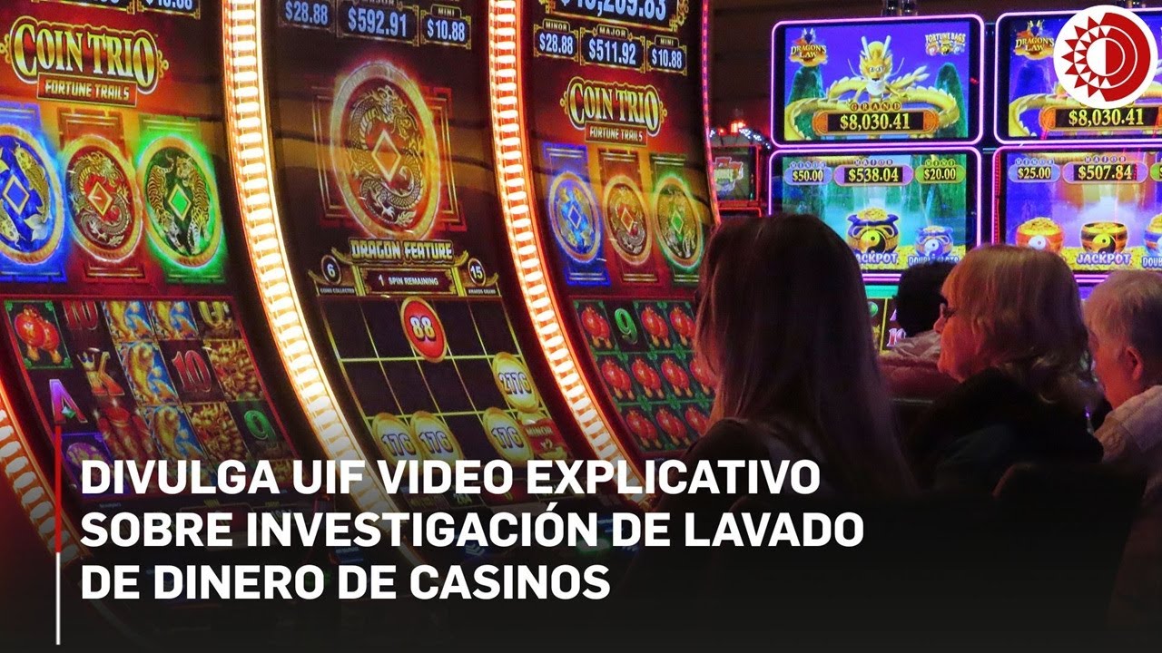 Divulga UIF video explicativo sobre investigaci&oacute;n de lavado de dinero de casinos