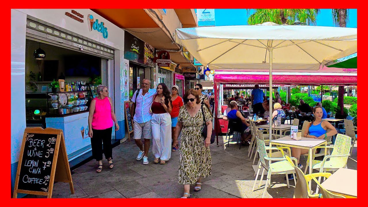 Benalmadena Arroyo de la Miel Spain Malaga Walk | June 2025