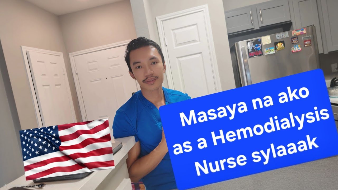 NEW HEMODIALYSIS PINOY NURSE REVIEWED ON FIRST WEEK .| FILIPINO NURSE LIVING IN AMERICA