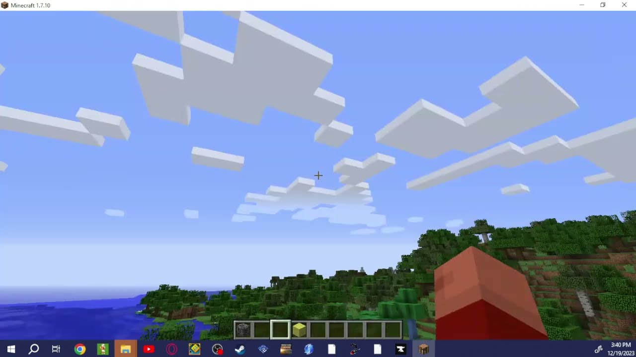 Minecraft Java forge 1.7.10 texture glitch fix (sorry for long loading just skip)