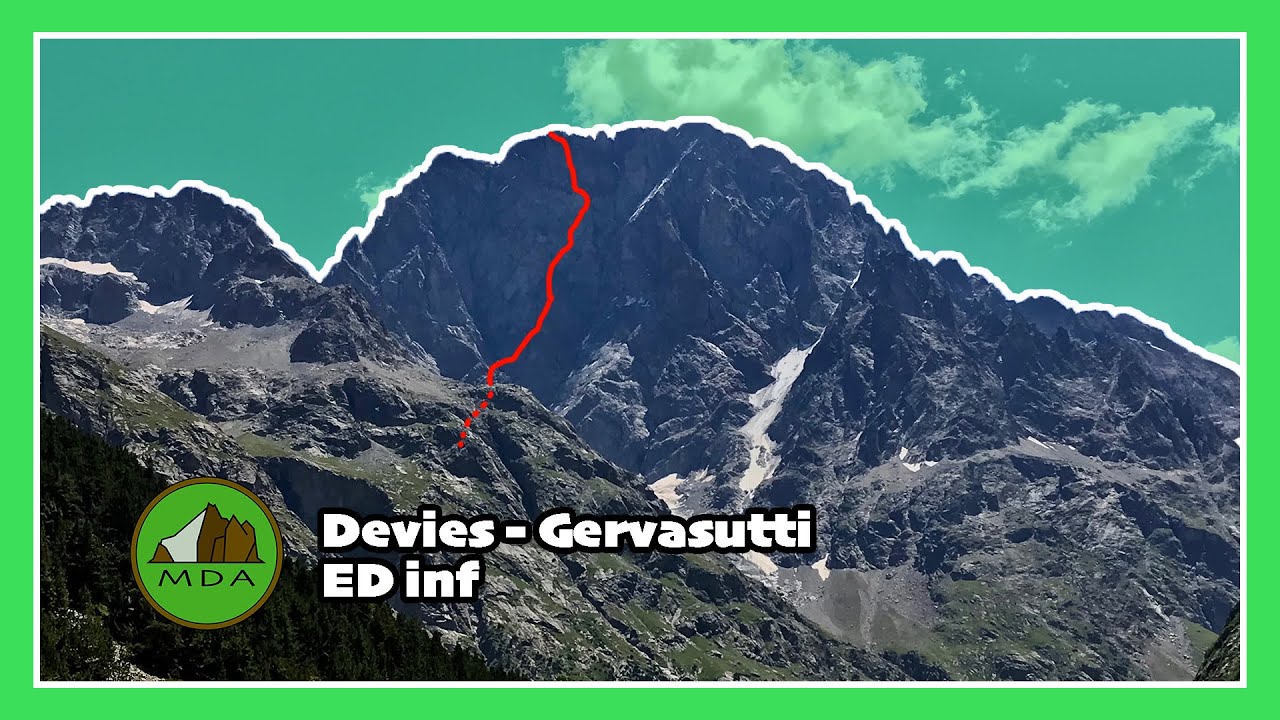 Face Nord de l'Ailefroide - voie Devies Gervasutti