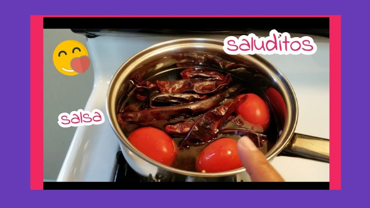 Salsa roja, para tamales de bola a mi gusto 💖y saluditos🤗