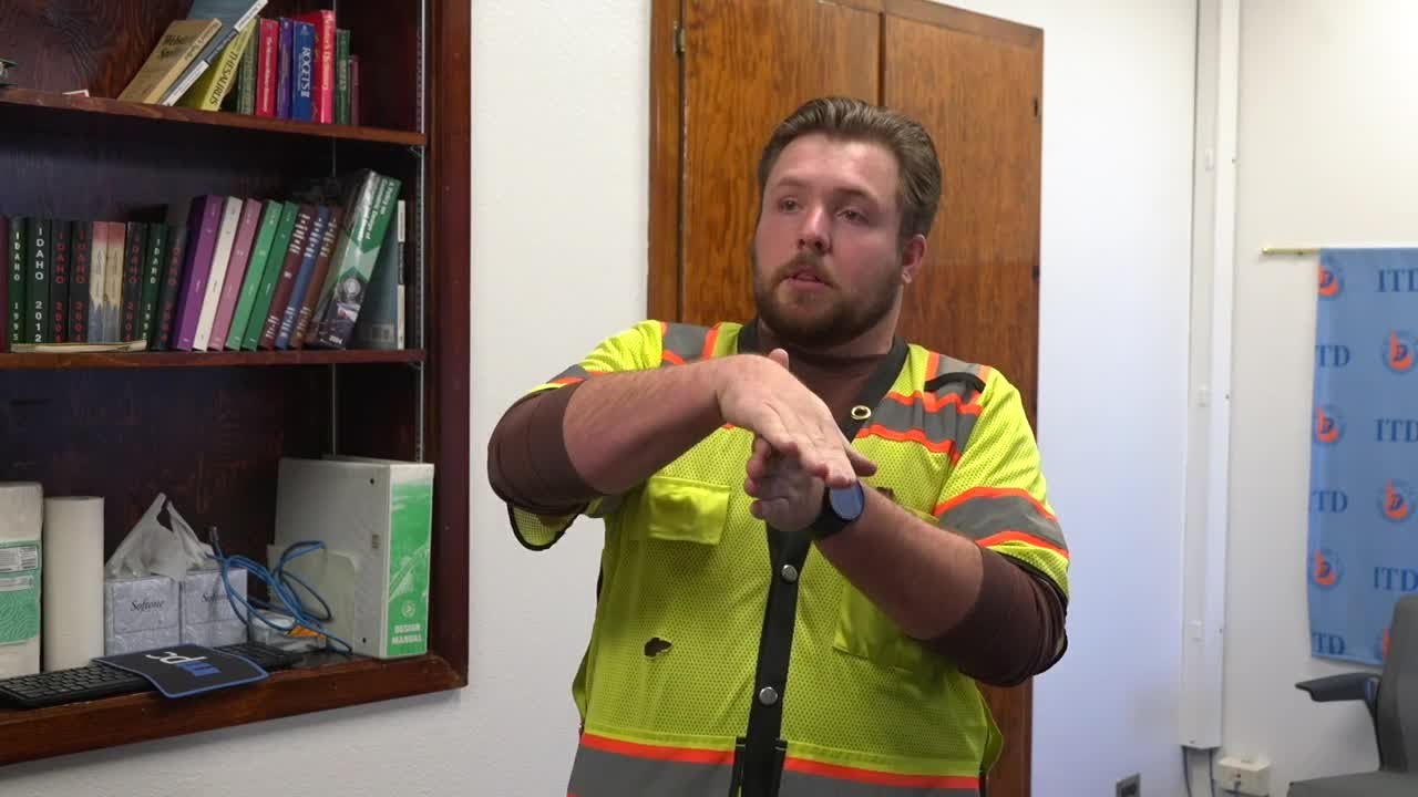 Road Worker Survives Car Passing Over Him in Idaho Work Zone