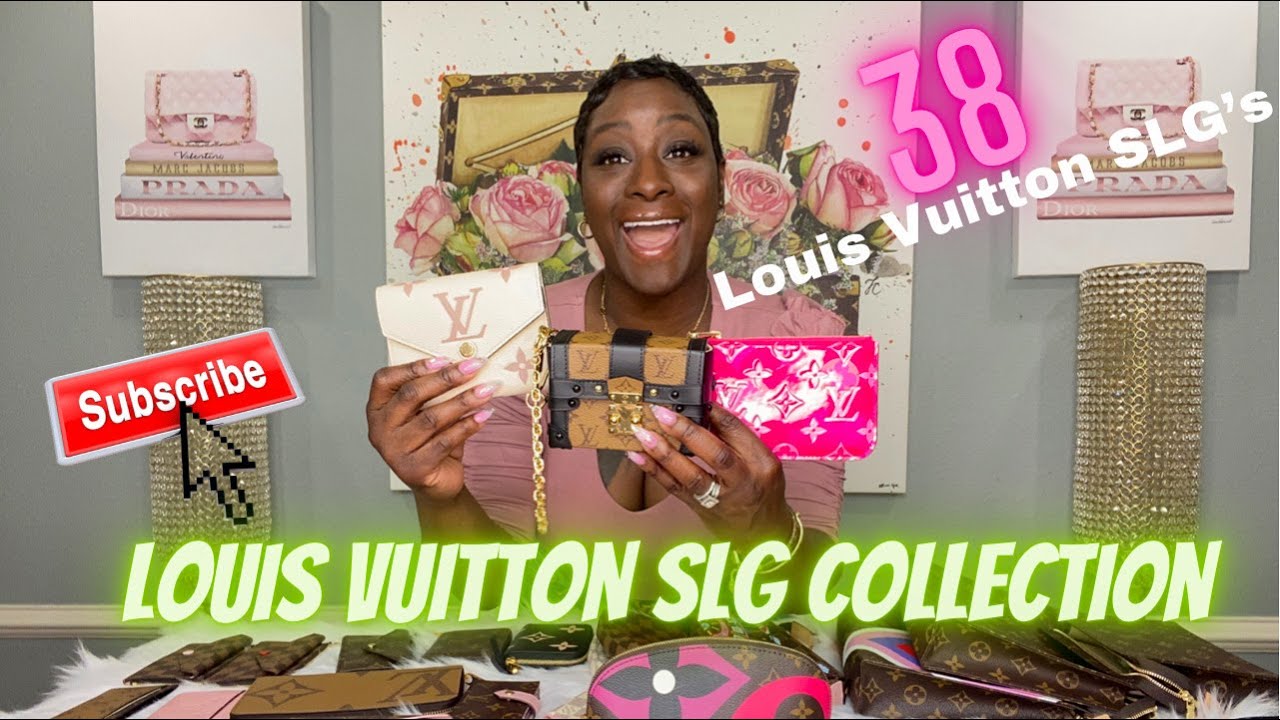LOUIS VUITTON SLG COLLECTION | 38 LOUIS VUITTON SLG'S IN MY COLLECTION | LV SLG COLLECTION