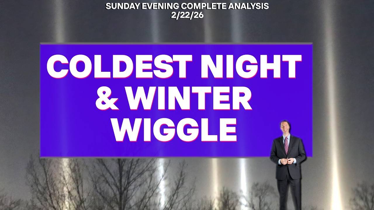 HOW LOW TEMPERATURES PLUNGE AND WINTER WEATHER WIGGLE